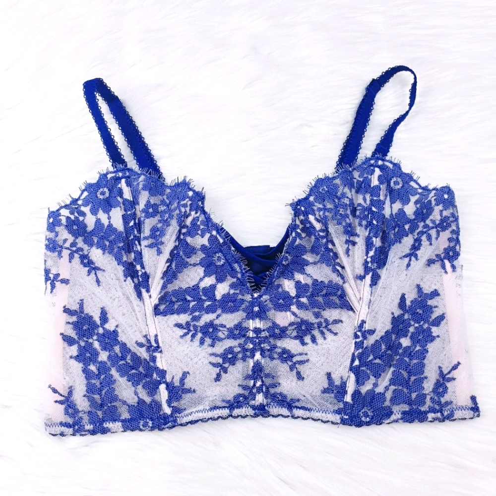 Victoria Secret Dream Angel's Lace Corset Bra EUC